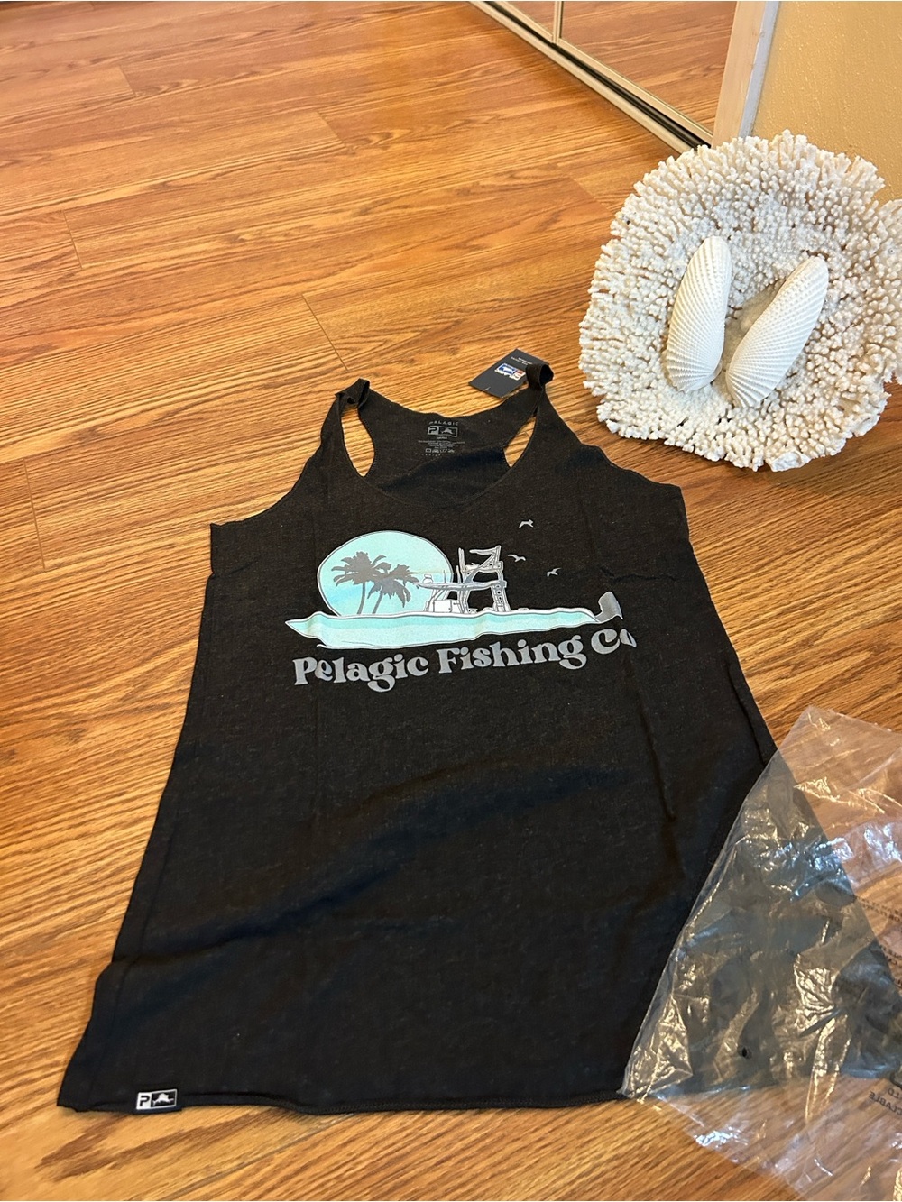 Pelagic Black Short Sleeve Graphic Tee